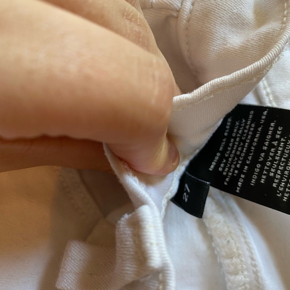 J Brand white jeans - Picture 3 of 4